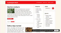 Desktop Screenshot of e-pavargramata.lv